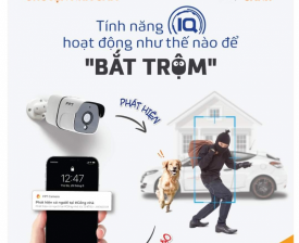 CAMERA IQ - NHẬN DIỆN THÔNG MINH - PHÁT HIỆN CÓ NGƯỜI