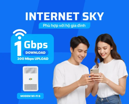 Tổng Quan Về Gói Cước Internet SKY Mạng FPT