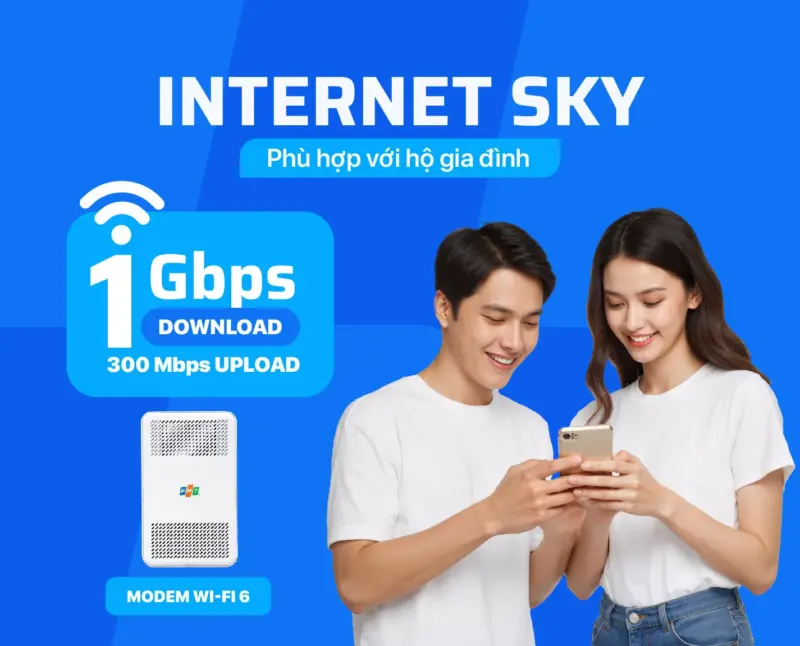 Tổng Quan Về Gói Cước Internet SKY Mạng FPT
