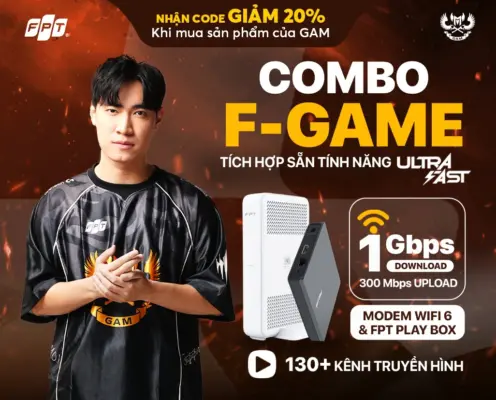 Tổng Quan Về Gói Cước Combo internet F-Game FPT Play