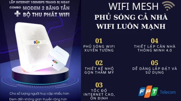 Dịch Vụ Lắp Đặt Mạng Wifi FPT Bình Phước