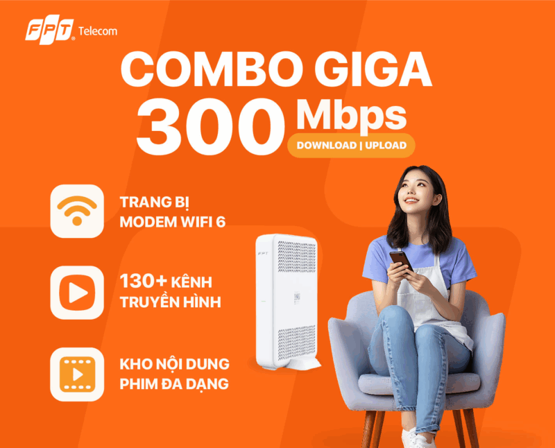 Gói Cước Combo GIGA FPT Play