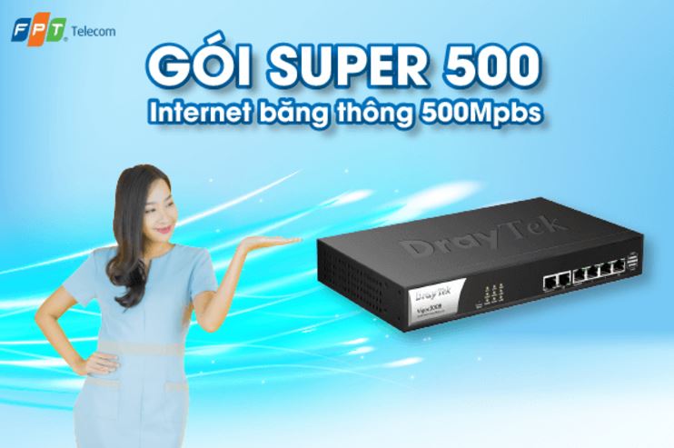 Gói Cước Super 500 FPT