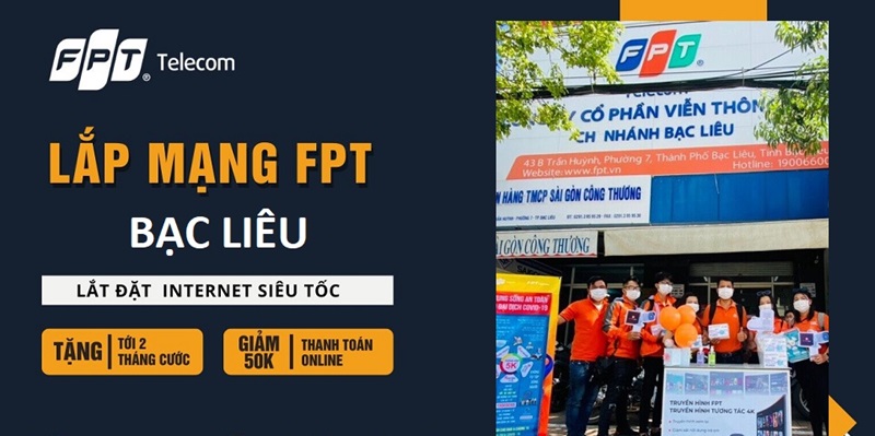 Lắp Đặt Wifi FPT Bạc Liêu Giải Pháp Kết Nối Internet Tối Ưu