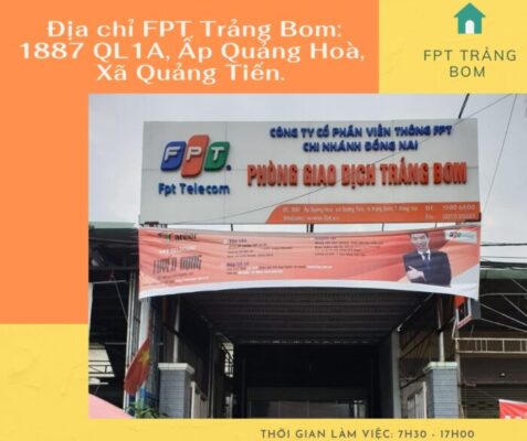 Tổng Đài Lắp Mạng FPT Trảng Bom Đồng Nai